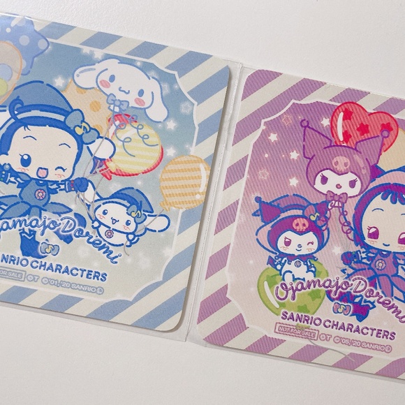 Doremi X Sanrio Square Coasters Set of 2 - Picture 2 of 3